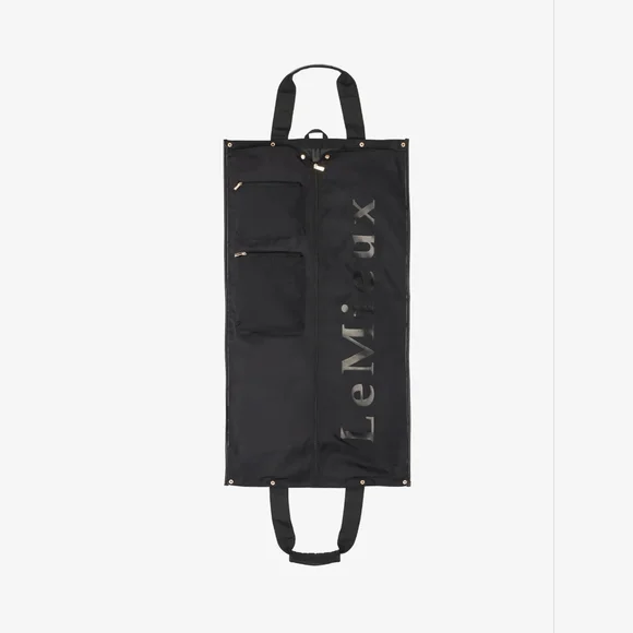 LeMieux Luxe Show Jacket Duffle Bag Black - Picture 4 of 8